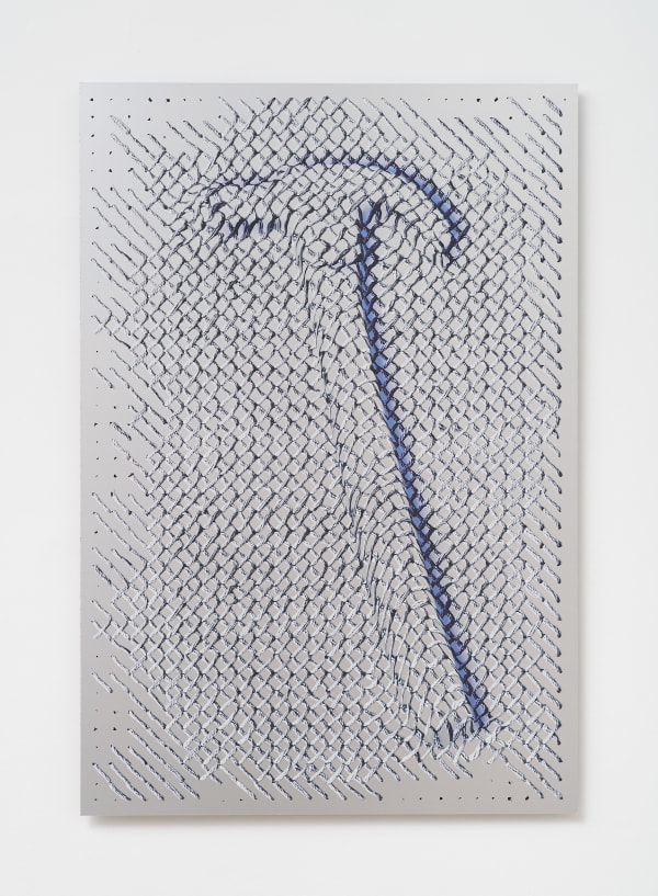 Regina Silveira, Martelo, da série [from the series] Tramada, 2015