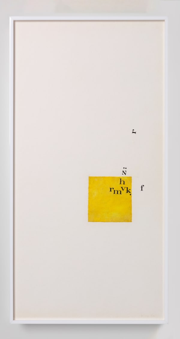 Mira Schendel, Sem título, da série Toquinhos [Untitled, from the Little Stubs series], 1972
