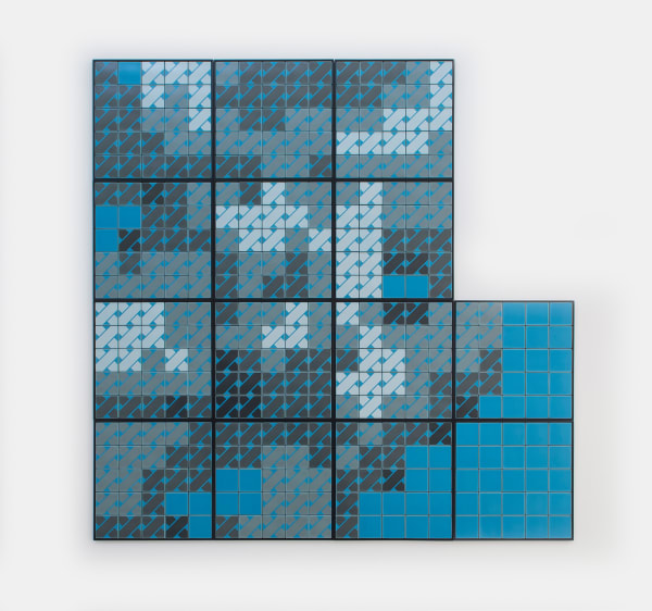 Regina Silveira, Dreaming of Blue II, 2016