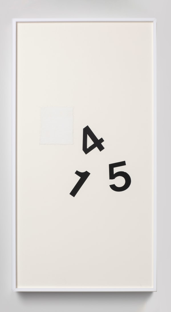 Mira Schendel, Sem título, da série Toquinhos [Untitled, from the Little Stubs series], 1972