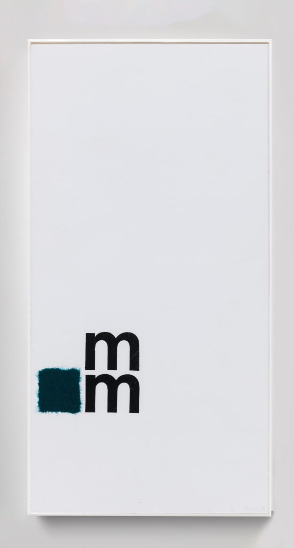 Mira Schendel, Sem título, da série Toquinhos [Untitled, from the Little Stubs series], 1972