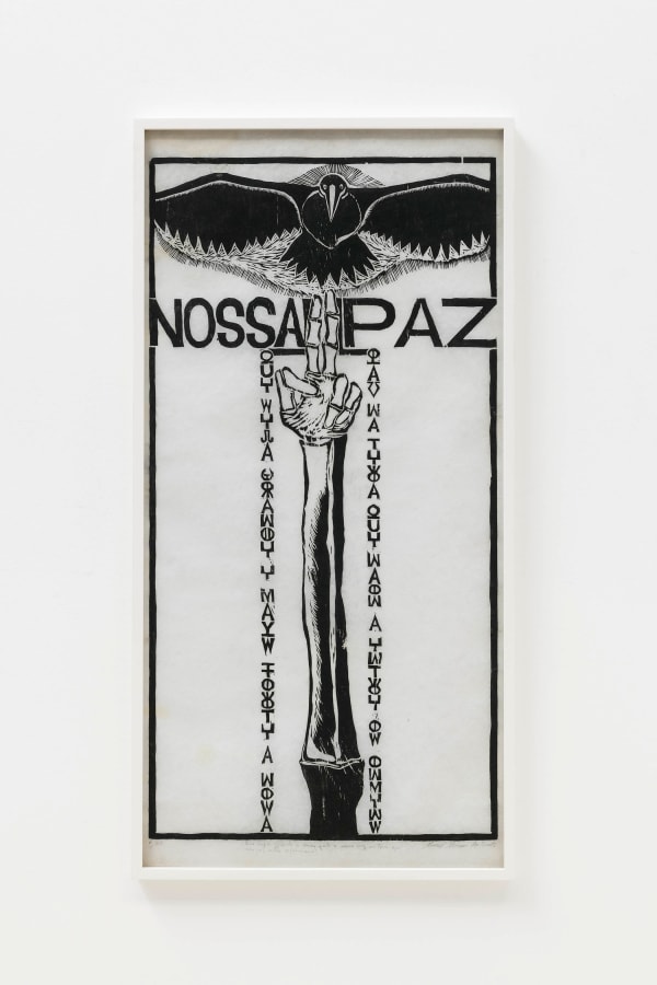 Manuel Messias dos Santos, Nossa paz [Our peace], da série Nossa [from the Our Series], c. 1974