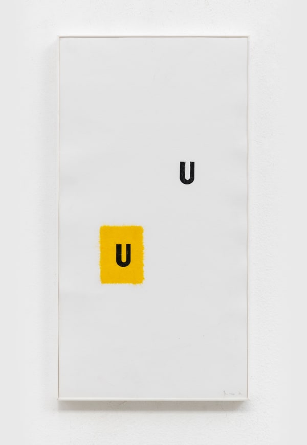 Mira Schendel, Sem título, da série Toquinhos [Untitled, from the Little Stubs series], 1972