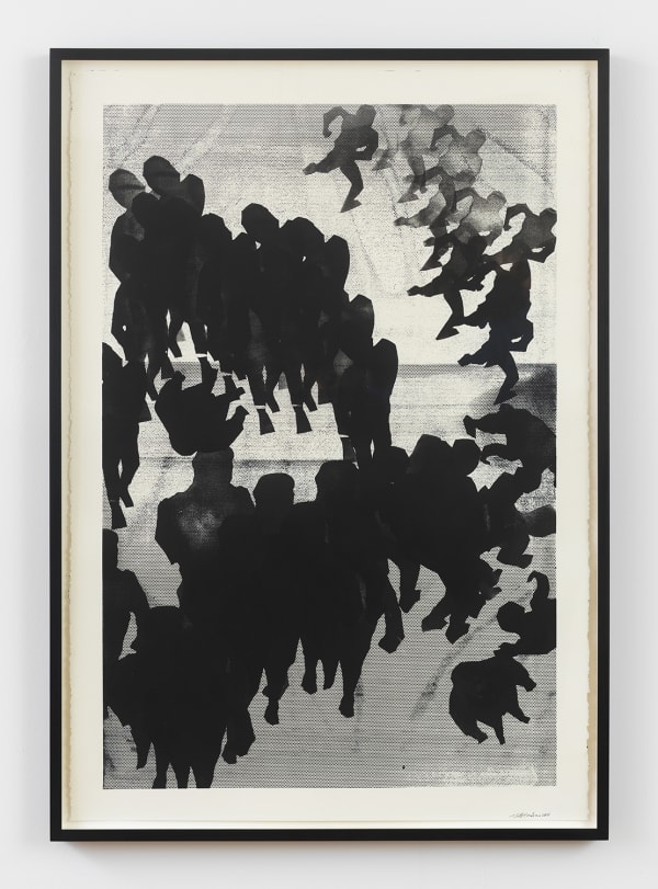 Matthew Monahan Notes on the Crowd (Alley’s End), 2020