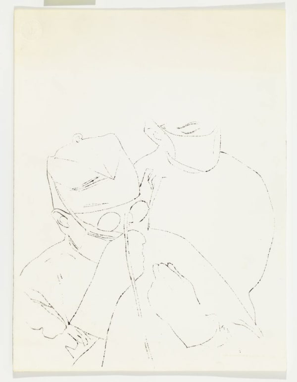 Andy Warhol Two Male Surgeons, ca. 1954