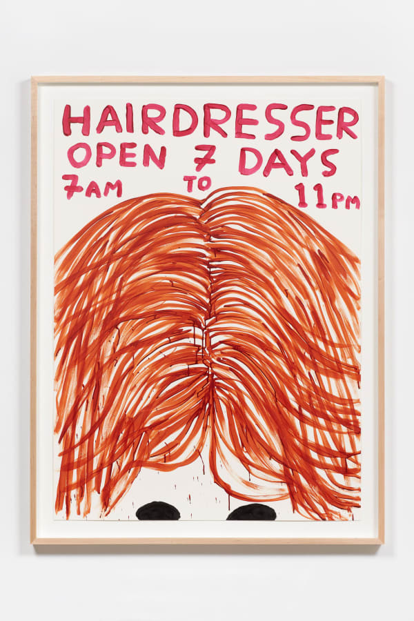 David Shrigley Untitled (Hairdresser), 2016
