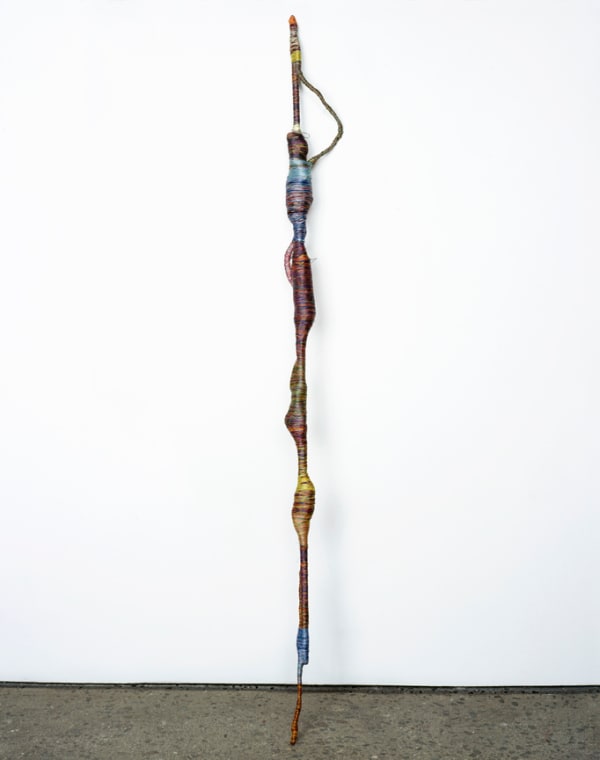 Jim Lambie Psychedelic Soul Stick No. 61, 2007