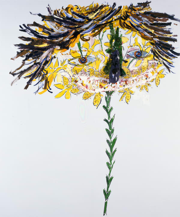 Mark Grotjahn Untitled (Angry Flower Big Nose Baby Moose #4), 2006