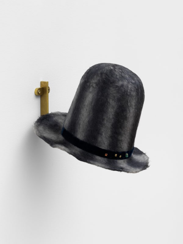 Francis Upritchard Warm Stripes Hat, 2017