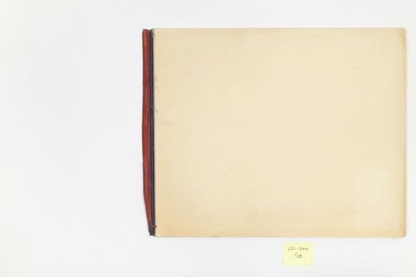Andy Warhol Sketch Book, ca. 1952