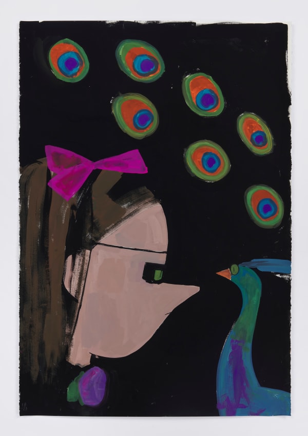 Ellen Berkenblit Bird of Hell, 2023