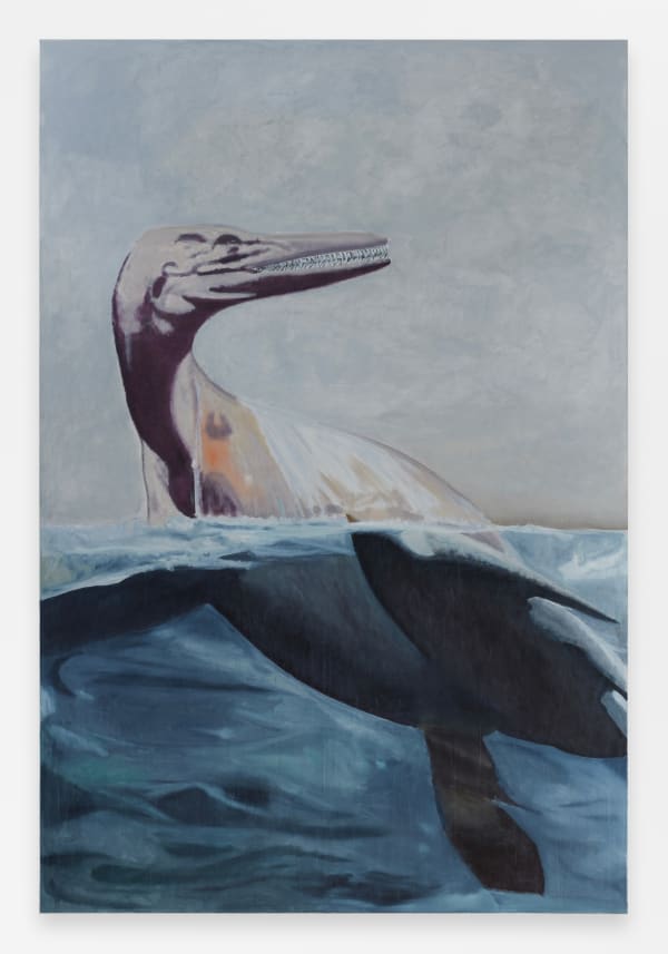 Artwork by Eberhard Havekost titled “Saurier"