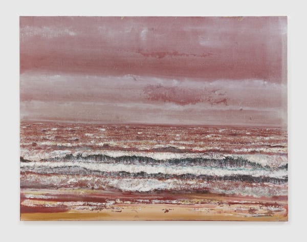 Merlin James Large Red Sea, 2005