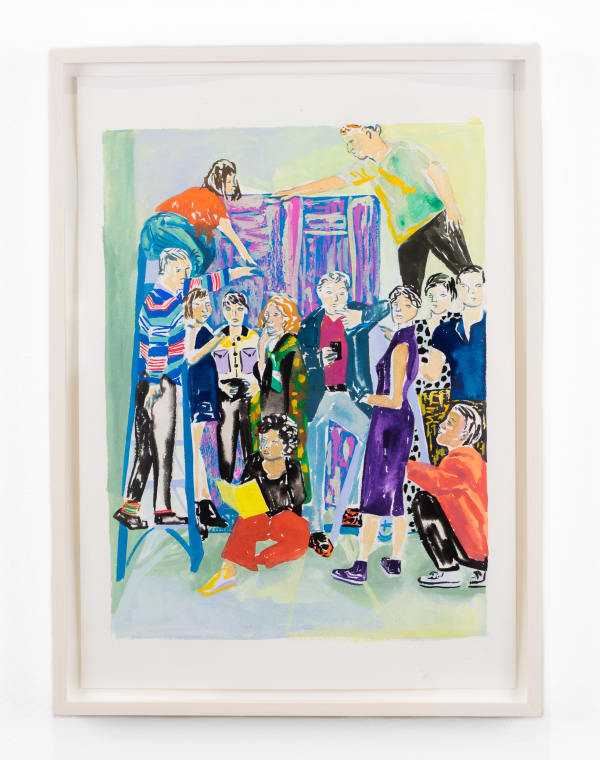 Aliza Nisenbaum Study for Anton Kern Gallery Staff, 2019