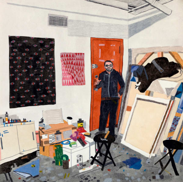 Jonas Wood Lil Chris Dunlap, 2009