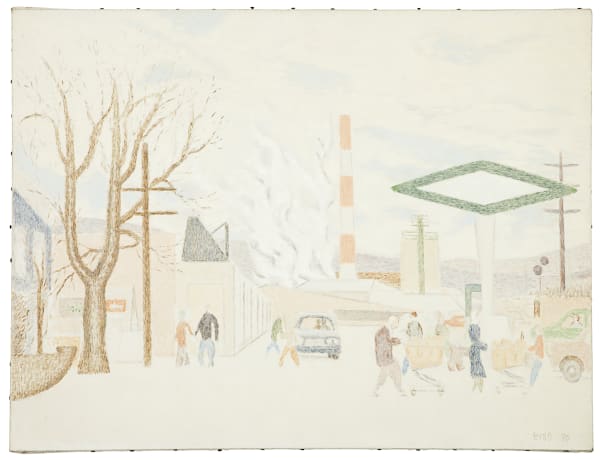 David Byrd, Sidney Plaza, 1980