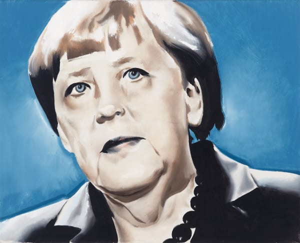 Wilhelm Sasnal Angela Merkel 2, 2016