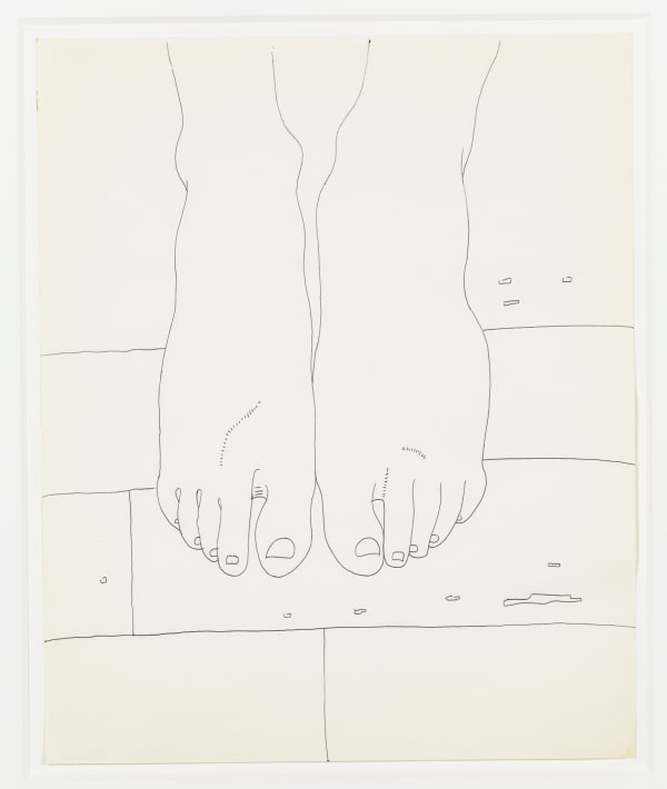 Andy Warhol Feet, c. 1961