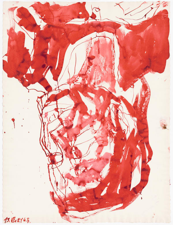 Georg Baselitz Ohne Titel, 2021
