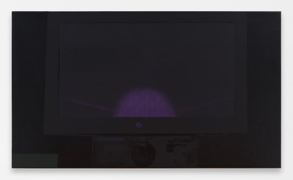 Artwork by Eberhard Havekost titled “Nuclear War, Let's Talk About It"