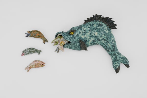 Roxanne Jackson, Big Fish Eats Little Fish (Rodan Commission), 2025
