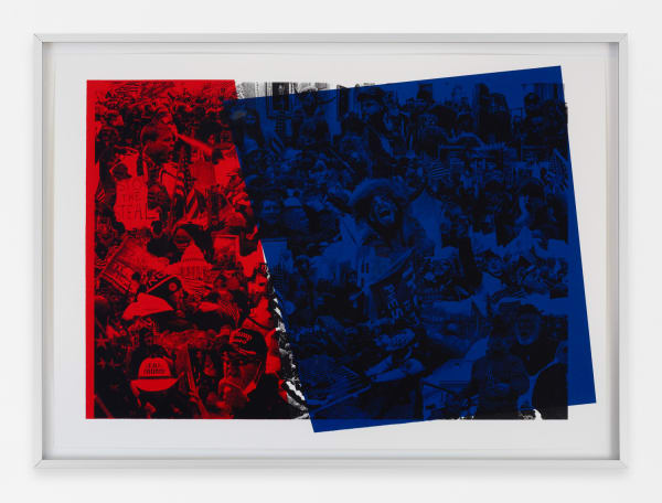 Marcel Odenbach Auseinanderbrechen (break apart), 2022