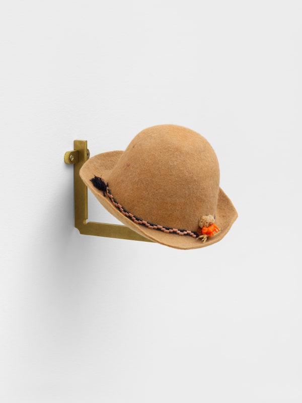 Francis Upritchard Felt Dog Hat, 2017