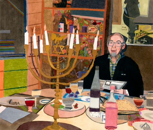 Jonas Wood Rosy on Hanukkah, 2011