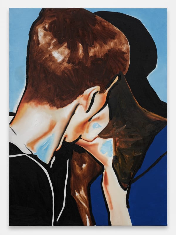 Wilhelm Sasnal Untitled (The Kiss), 2024