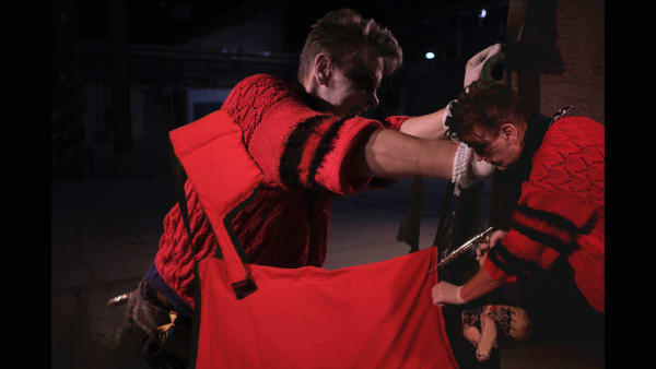 John Bock SOLO für 2 doubles: Kalb + Peep-Madam (Muse), 2021