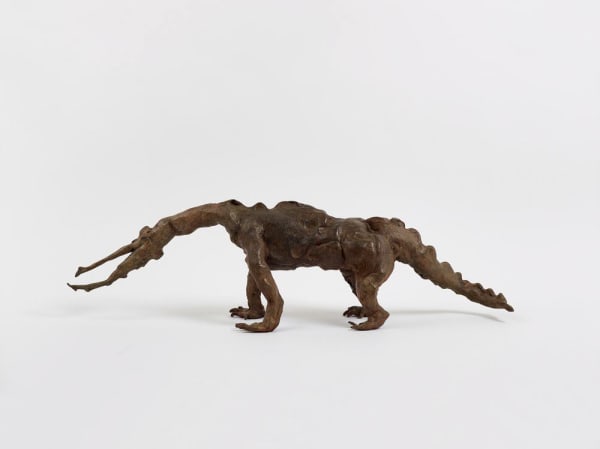 Francis Upritchard Yellow Head, Long Snout Dinosaur, 2015