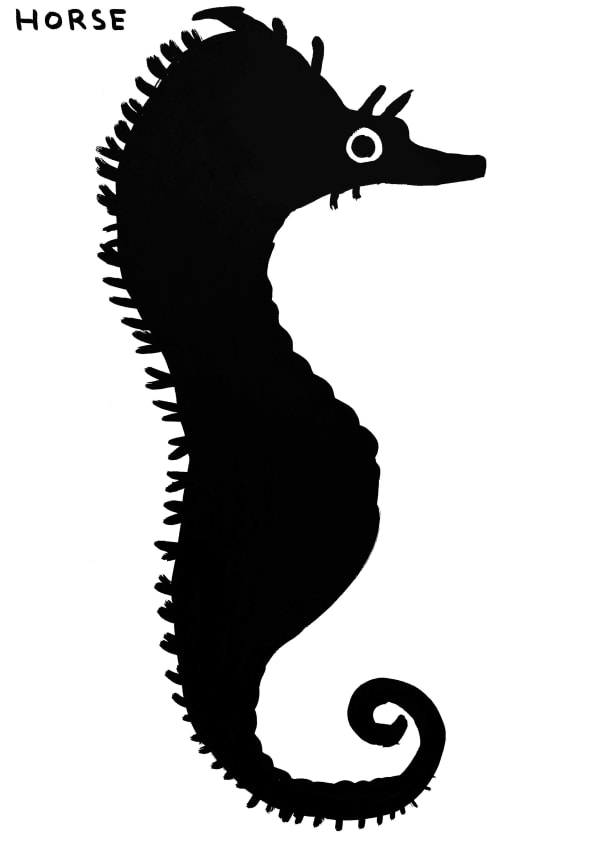 David Shrigley Untitled (Horse), 2020