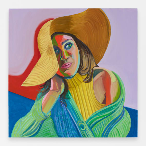 Aliza Nisenbaum Paige’s straw hat, 2024