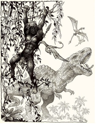 Mike Kuchar Stone Age Swinger, 1980-1990's