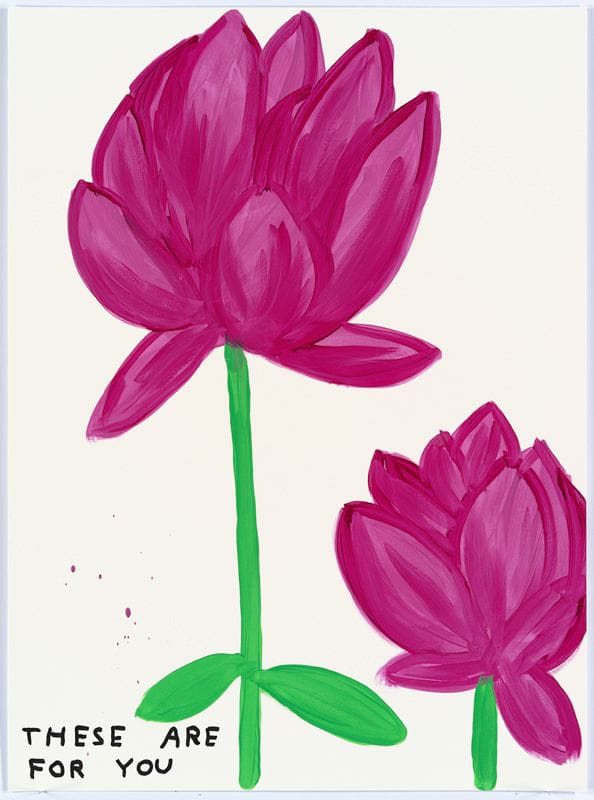 David Shrigley Untitled (These are for you), 2015