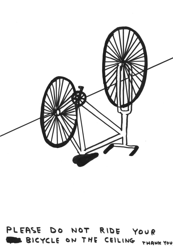 David Shrigley Untitled (Bicycle), 2019