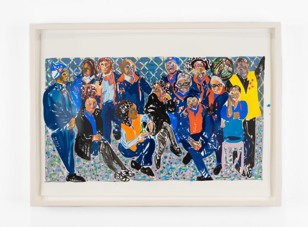 Aliza Nisenbaum Study for London Underground: Brixton Station and Victoria Line Staff #2, 2019