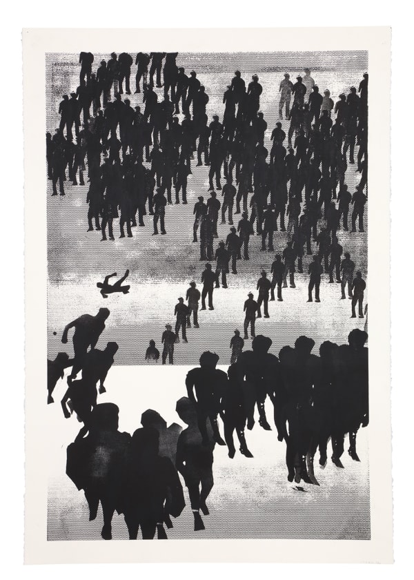 Matthew Monahan Notes on the Crowd (Hell or High Water), 2020