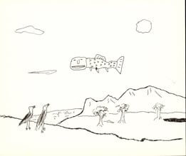 John Lurie Birds contemplating the Hideous, 2004