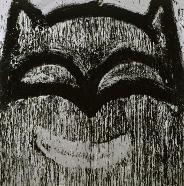 Joyce Pensato Silver Batman, 2012