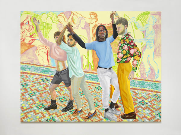 Aliza Nisenbaum Mis Cuatro Gracias (Brendan, Camilo, Carlos, Jorge), 2018