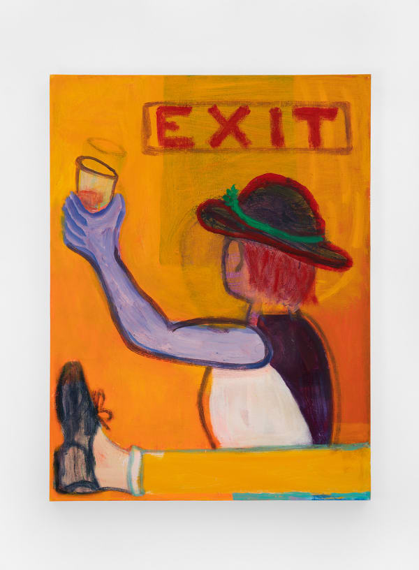 Katherine Bradford The Get Away Hat, 2022