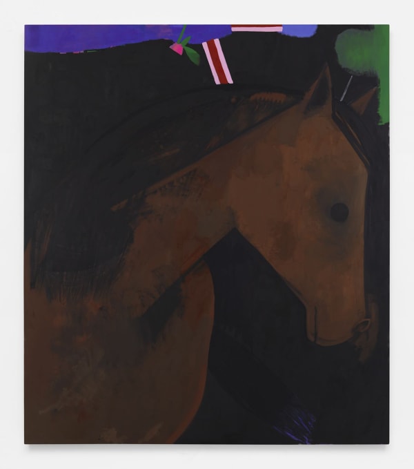 Ellen Berkenblit Green Plume, 2016