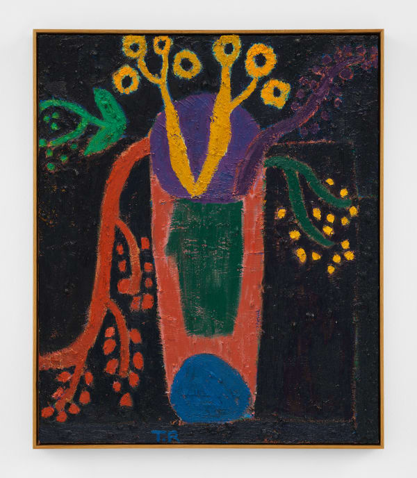 Tal R Untitled Flowers, 2019-2020