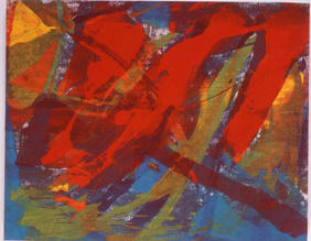 Andy Warhol Abstract Painting, ca. 1982