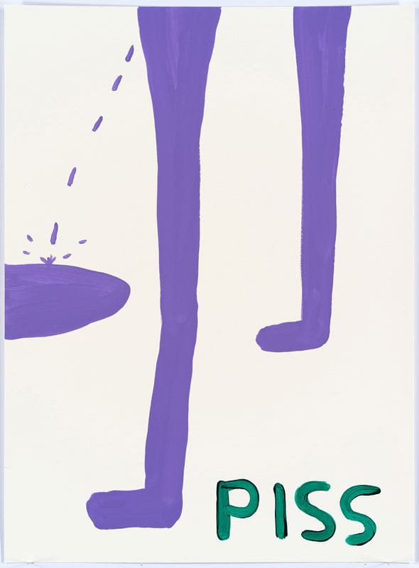 David Shrigley Untitled (Piss), 2015