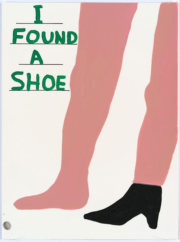 David Shrigley Untitled (I found a shoe), 2015