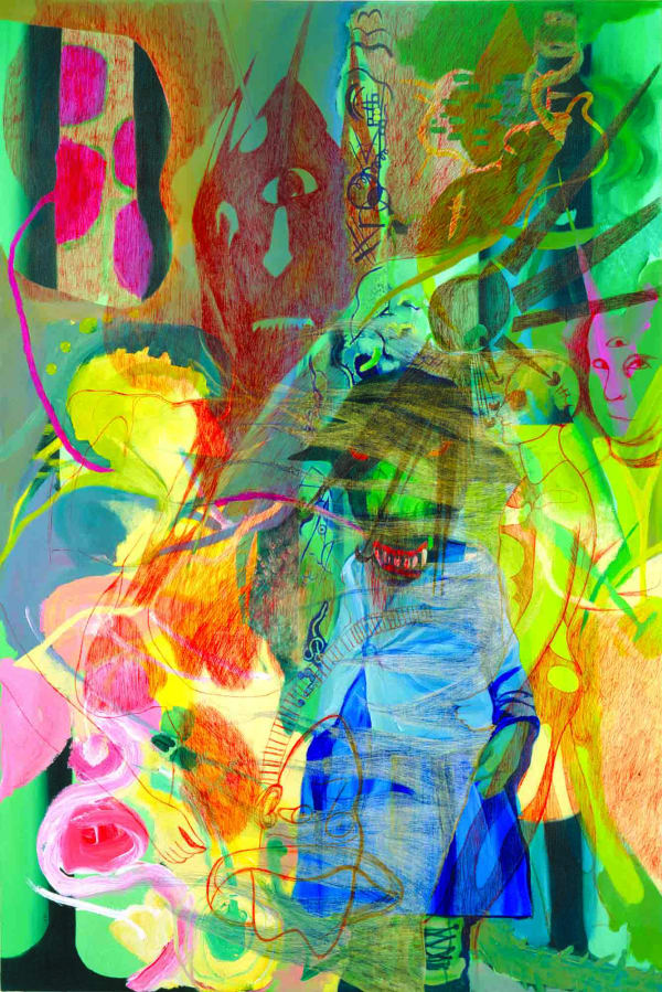 Rita Ackermann The Ugly Painting, 1996 - 1997