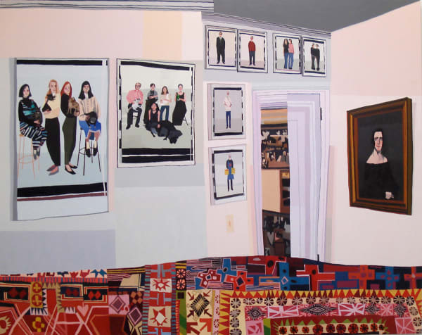 Jonas Wood Guest Room, 2007