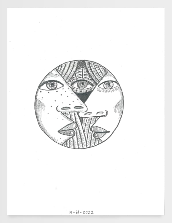 Brian Calvin Untitled (October 31), 2022